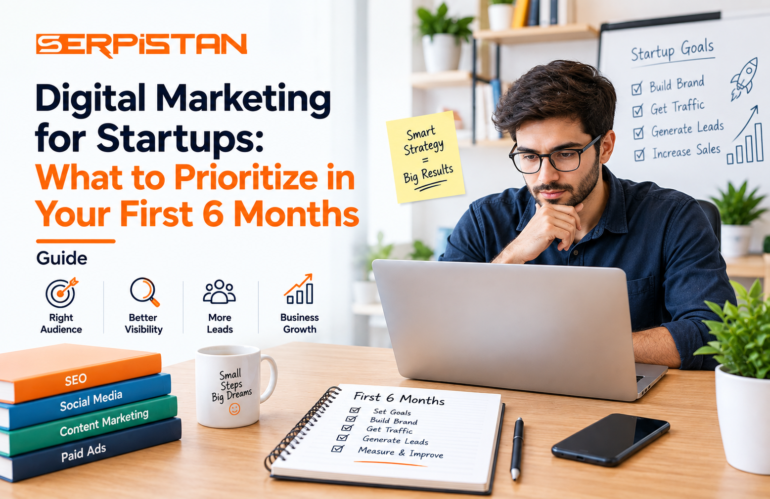 Digital marketing for startups: what to prioritize in your first 6 months