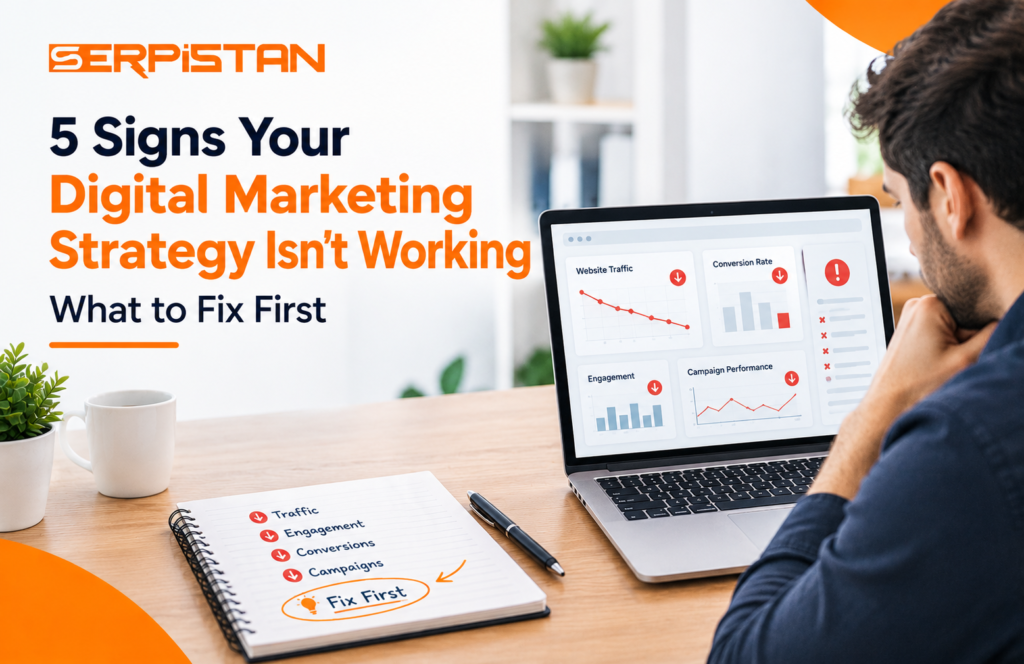 5 signs your digital marketing strategy isn't working and what to fix first