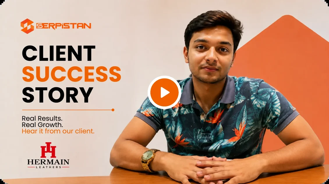 Client success story video with Muhammad Abdullah of Hermain Leathers