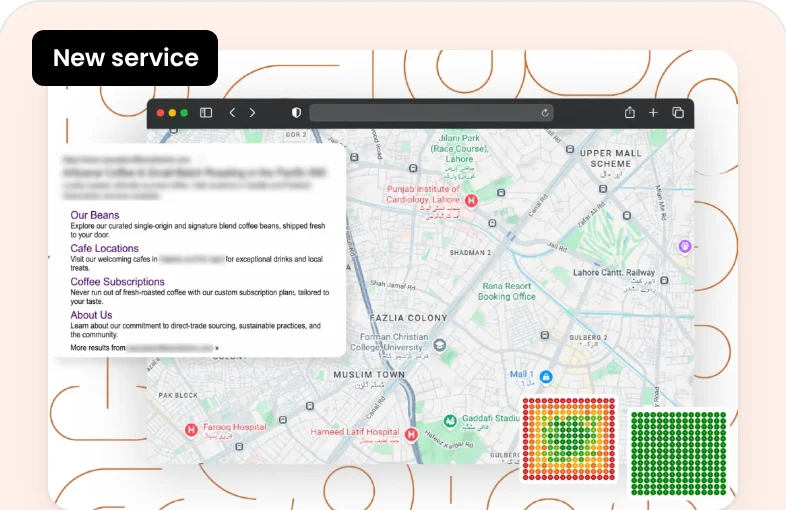 Local SEO Google Maps ranking grid