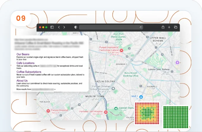 Local SEO Google Maps ranking grid