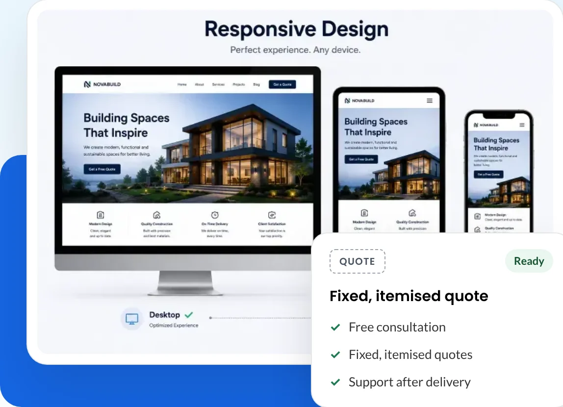 Responsive website design