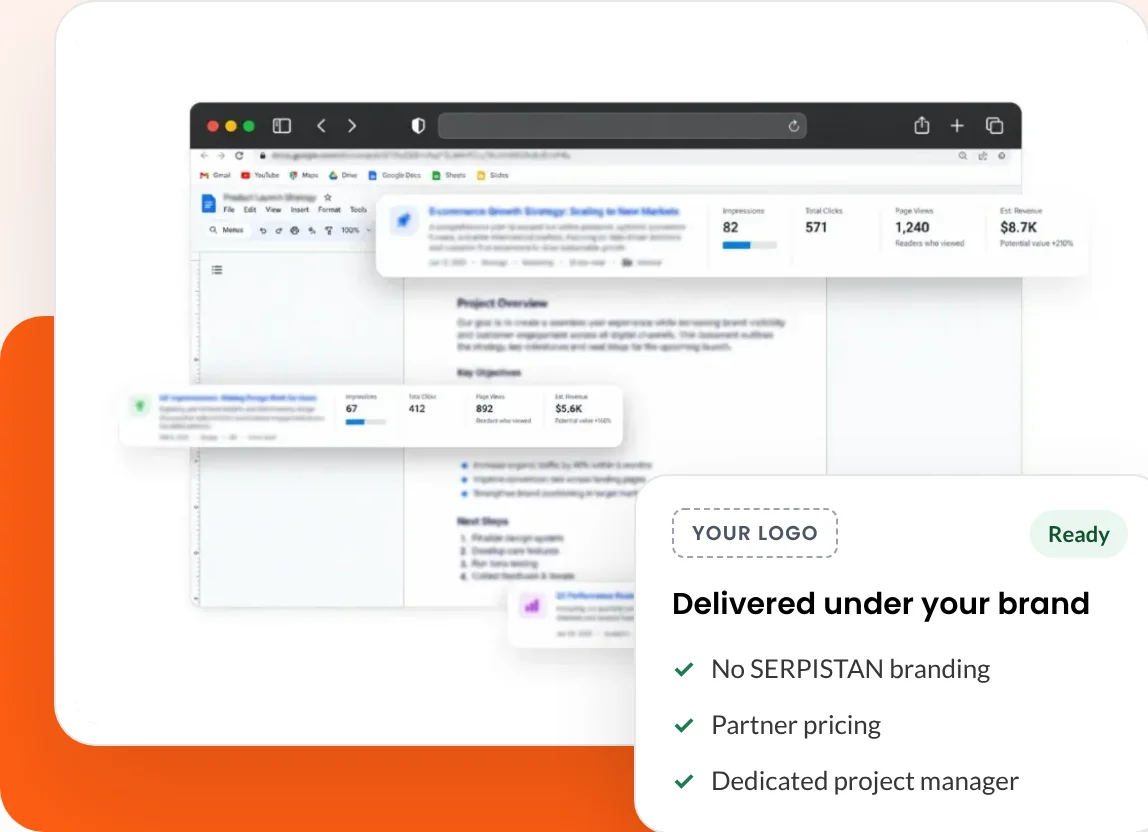 Seo content brief document