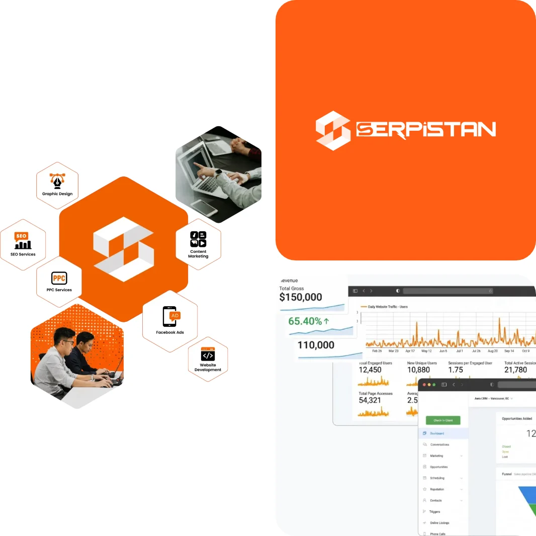 SERPISTAN team, services and client results
